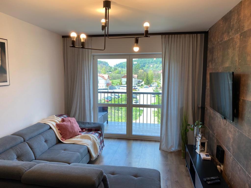 Bieszczady Apartament "Cicha Woda" Apartment Ustrzyki Dolne Exterior photo